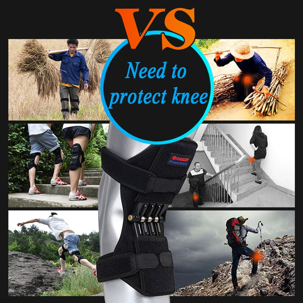 High Quality Spring Knee Brace Support For Mountaineering