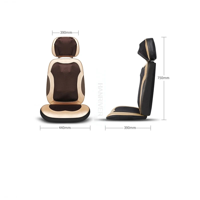 Massager Neck, Waist, Back, Hip Household Massage Pad Full Body Massage Cushion Chair Pad