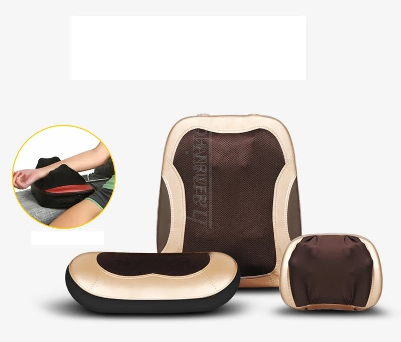 Massager Neck, Waist, Back, Hip Household Massage Pad Full Body Massage Cushion Chair Pad