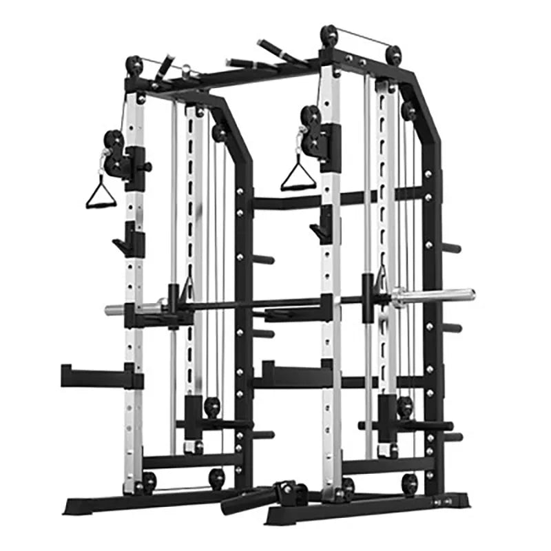 Smith machine Combination trainer Fitness equipment multifunctional exercise machines Gym  Bench press squat rack bodybuilding