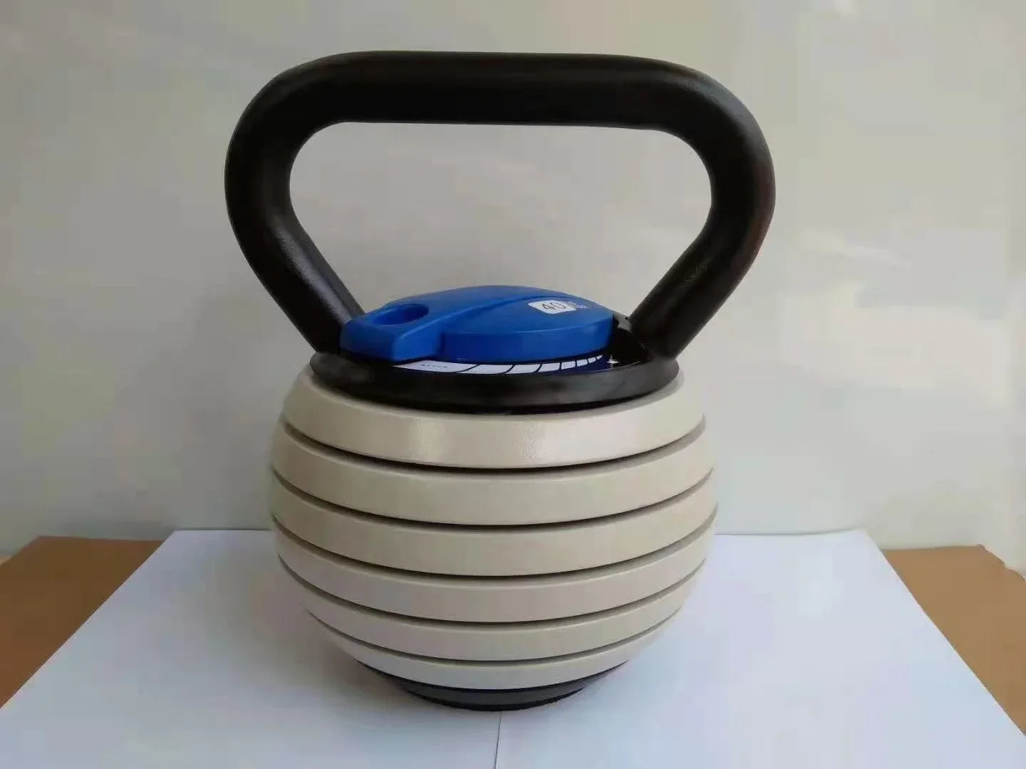 Latest 40lb 32kg adjustable kettlebell sets made in China