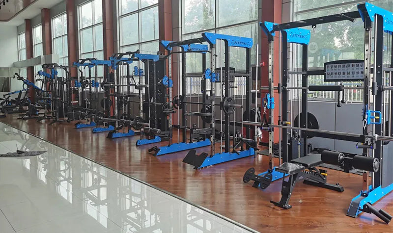 All In One Power Rack Customization Factory Price OEM Service Indoor Multi-Functional Free Weight Gym Equipment  Smith Machine