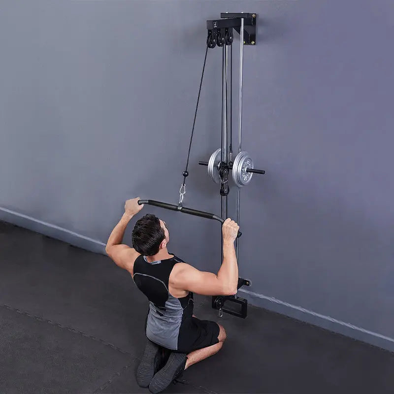 Wall Mounted Lat Pull Down Machine