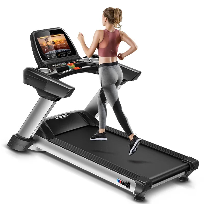 high quality heavy duty treadmill electric running machine gym fitness treadmill price ac commercial treadmill large screen