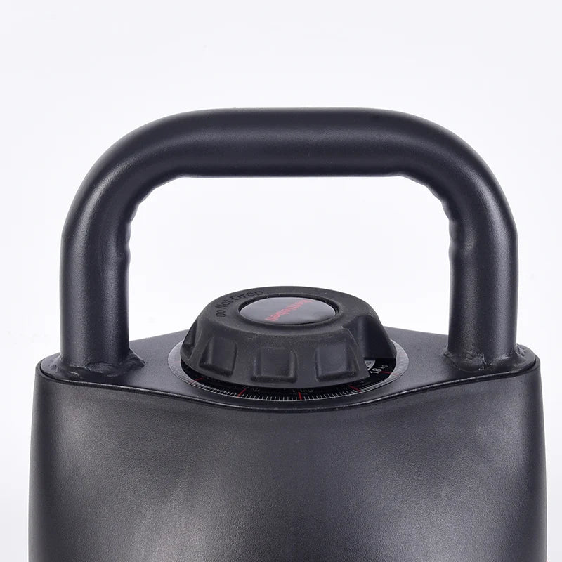 Adjustable Weights Kettlebell Set - Quickly Easy Adjusts 6 Weights(3.5kg-18kg) Ergonomic Kettle Bell