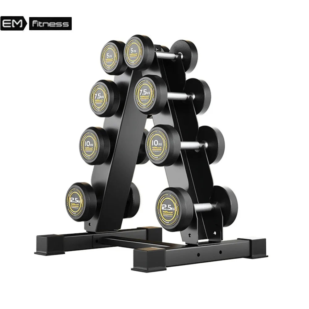 Dumbbell Rack Adjustable Dumbbells Practical Shelf Triangle Shaped Stand Gym Accessories Fitness