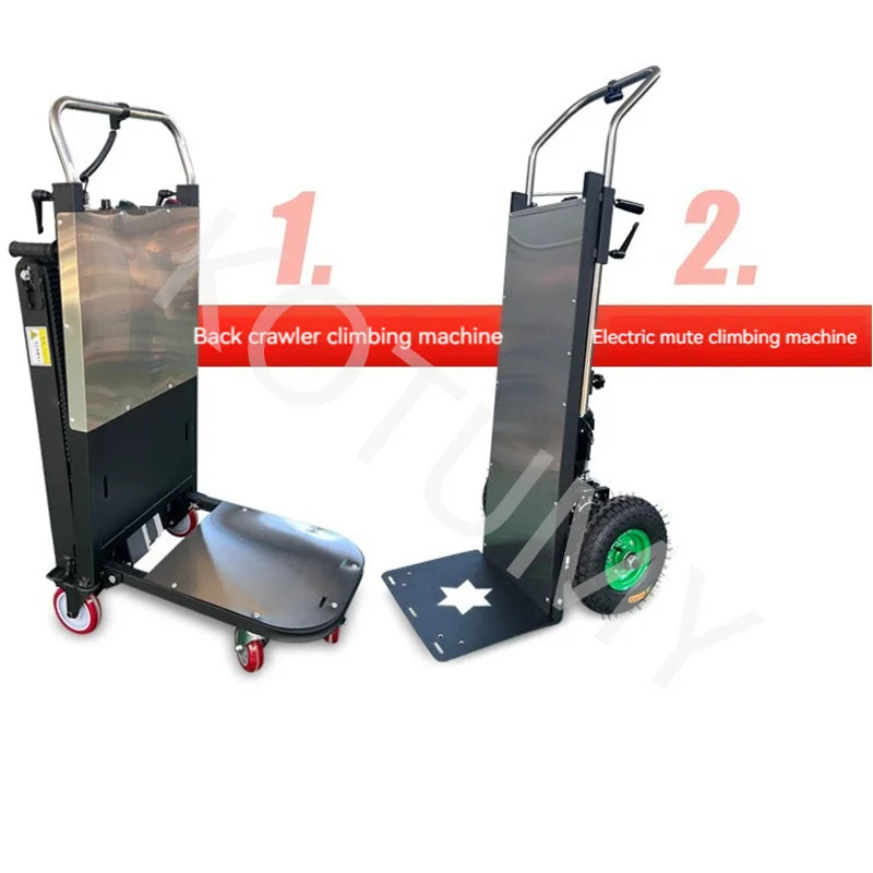 300KG Electric Stair Climbing Car Up and Down Stairs Stair Climbing Machine Folding Hand Trolley