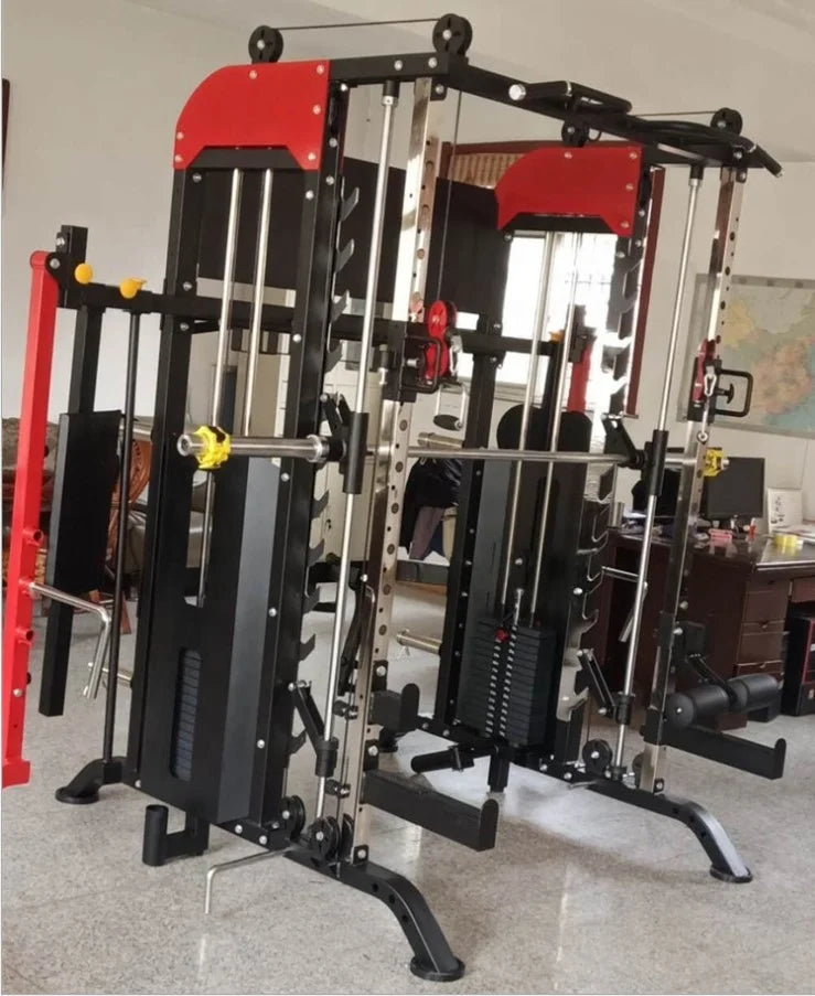 3 in 1 Gym equipment Squat rack Power squat Multi function Smith machine