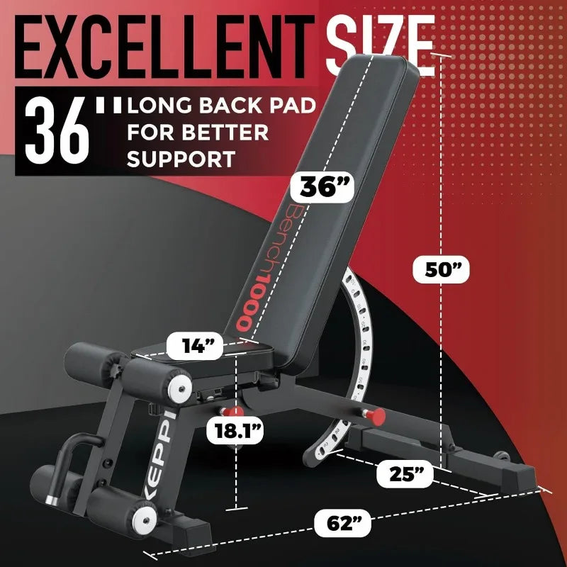 1200LB Weight Bench