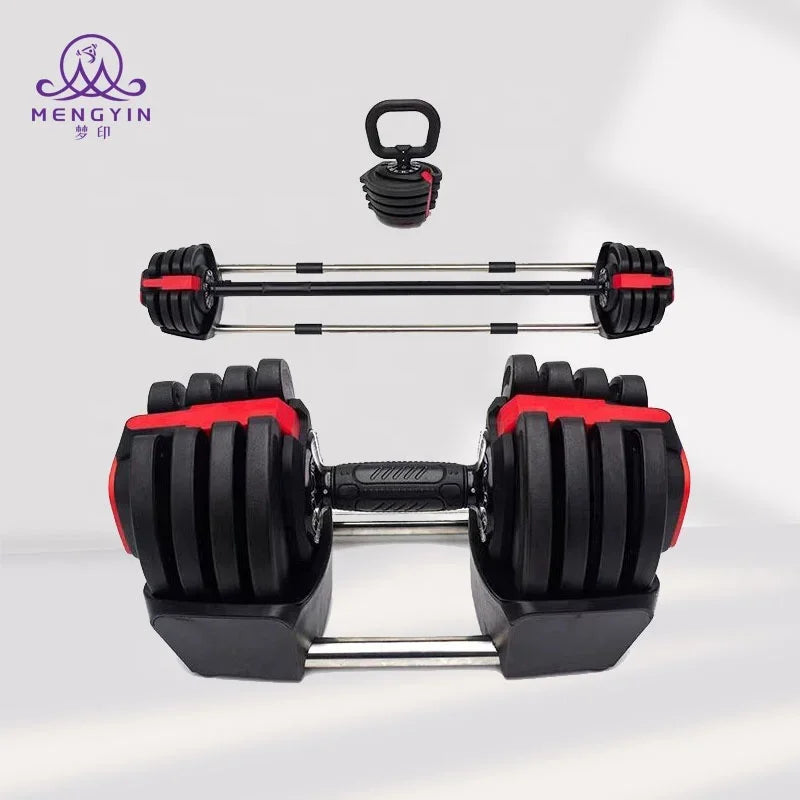 Hot selling Set Adjustable Dumbbell For Body 36kg dumbbell set