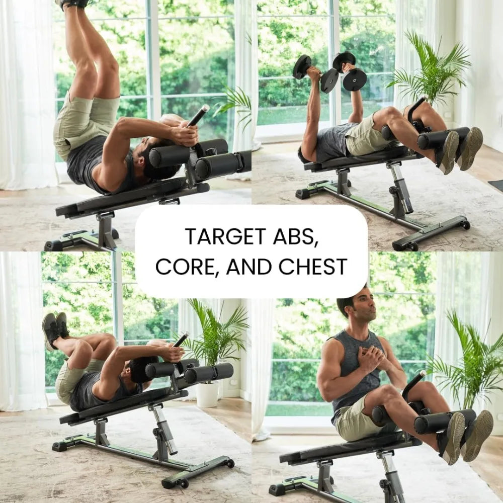 Semi-Commercial Sit-Up Bench For Core Workouts and Decline Bench Press.