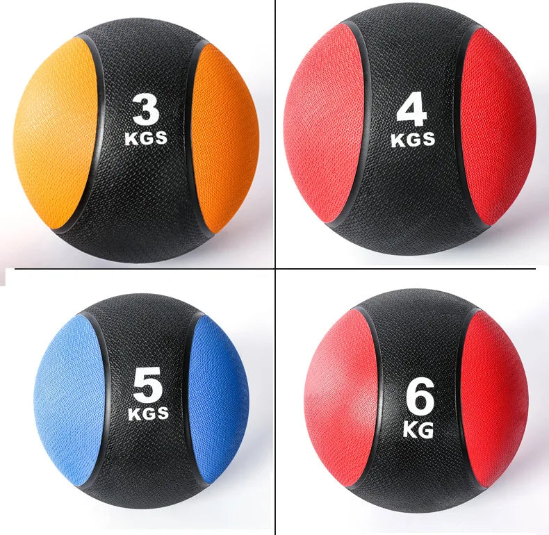 Training Rubber Fitness Weight Medicine Slam Ball