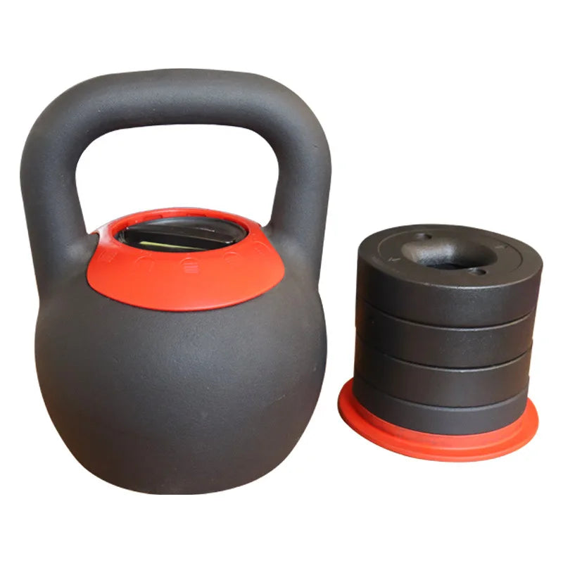 Quick Adjustable Kettlebell Ring, Lifting Dumbbell, Household Hip Lifting Squat, 40Lbs Kettle Bell, New Design