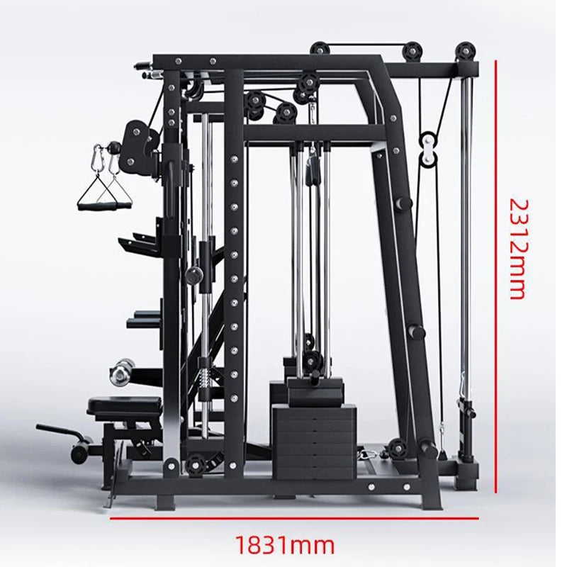 Commercial Smith Machine Set