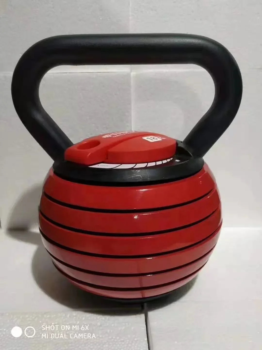 Latest 40lb 32kg adjustable kettlebell sets made in China