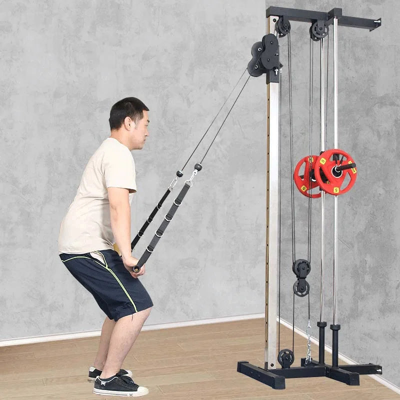 Home Gym Pulley System Multifunction Cable Crossover Gym Equipment Machine