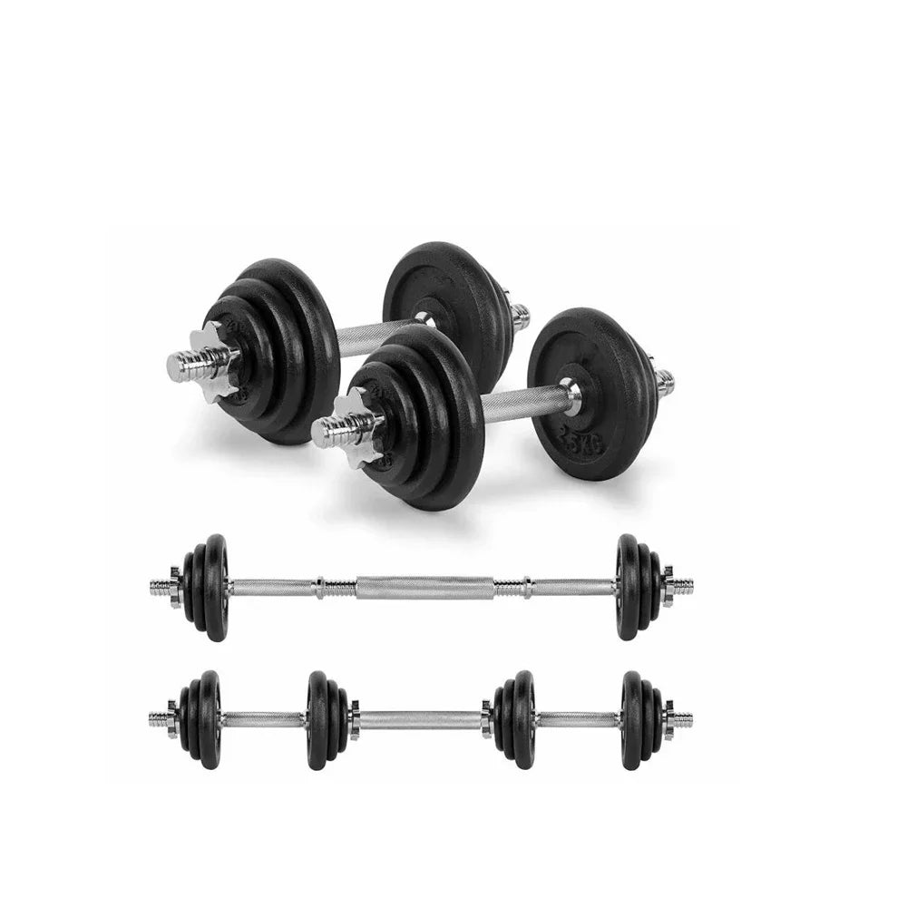 50kg Free Adjustable Weight Set Dumbbell/barbell