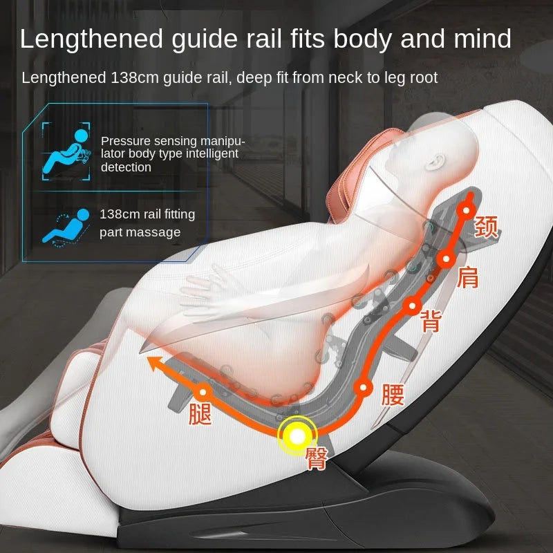 Full body multi-group airbag squeeze massage chair