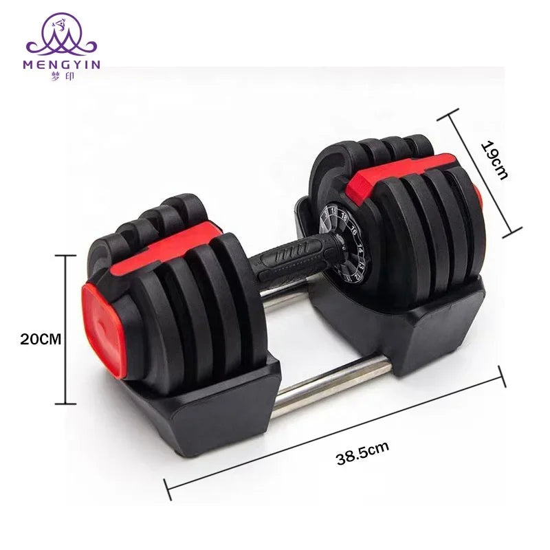 Hot selling Set Adjustable Dumbbell For Body 36kg dumbbell set