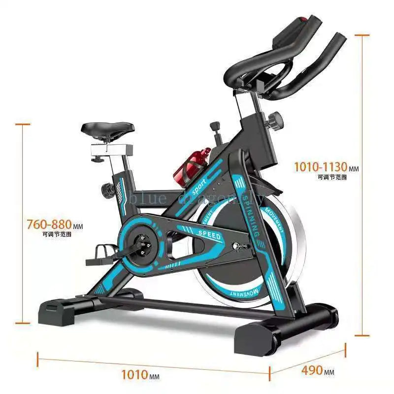 New Indoor Spinning Mute Exercise Bike Home Bicycle Sports Fitness Equipment Factory Direct Sales