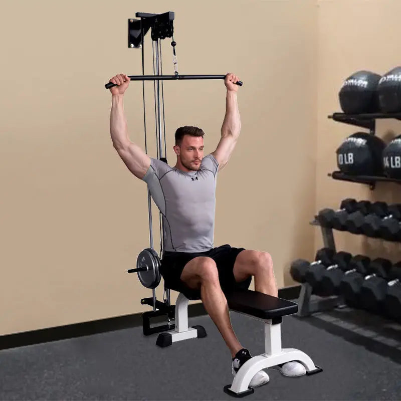 Wall Mounted Lat Pull Down Machine