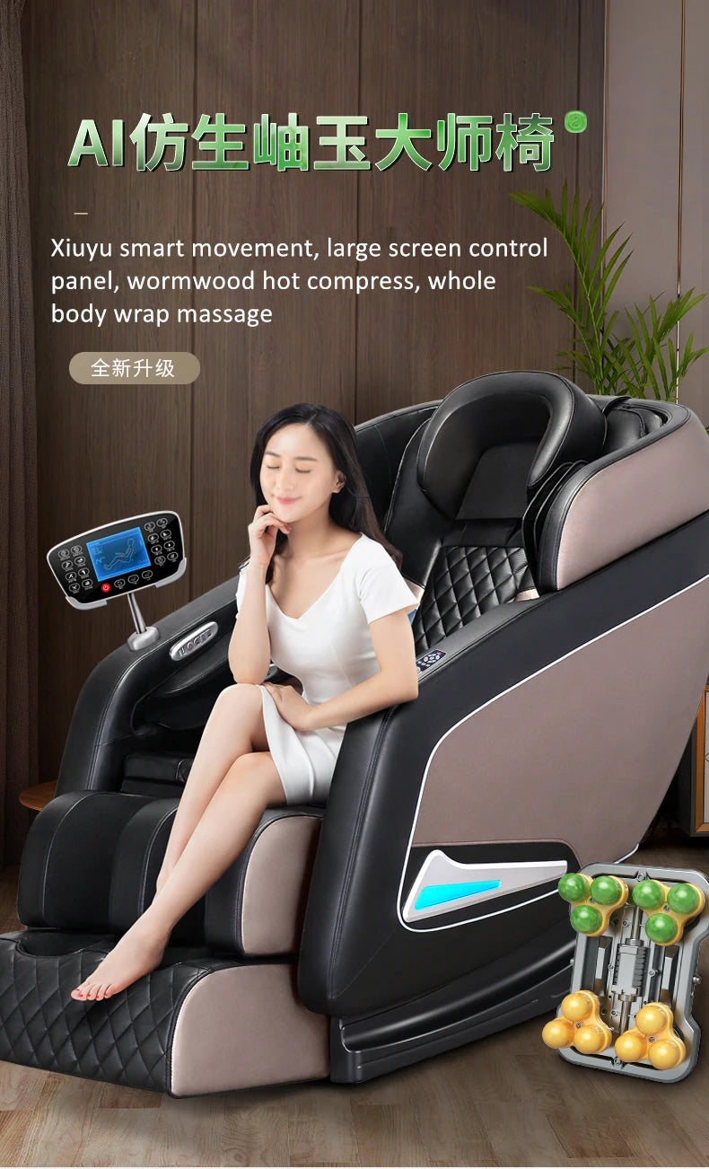 Music 4d Zero Gravity Electric Full Body Machine Deluxe Shiatsu Massage Chair 2023 Hot Sell Fashion 12 Months