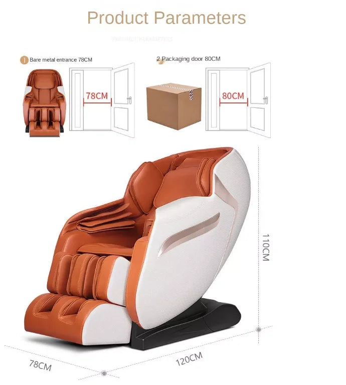 Full body multi-group airbag squeeze massage chair