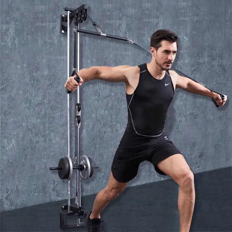 Wall Mounted Lat Pull Down Machine