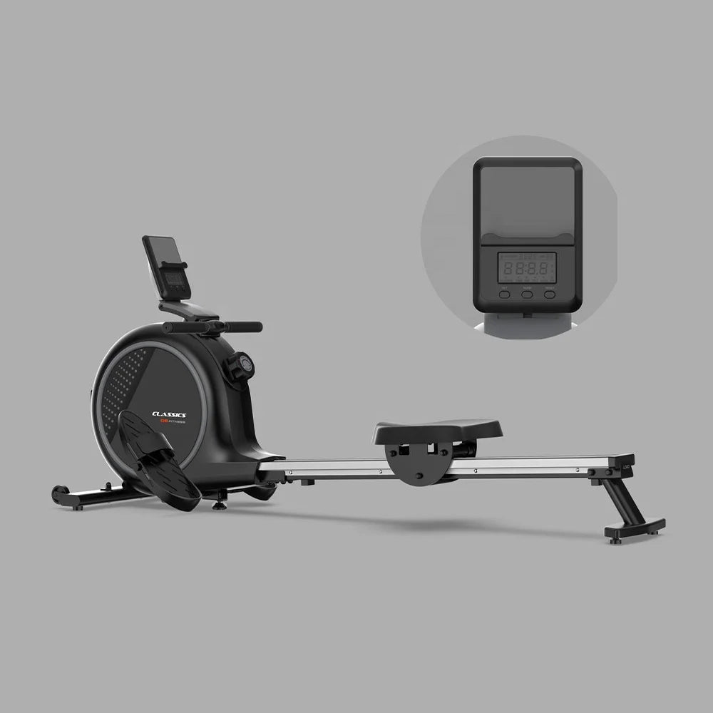 Crossfit Indoor EQUIP Aerob Fitness Magnetic Air Rower Exercise Home Machine Water Rowing Cardio Seated Row Gym Commercial