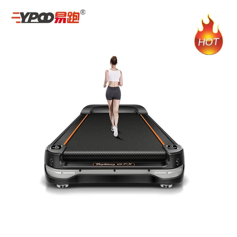 treadmill 2024 new design motorized treadmill 130kg semi commercial exercise running machine foldable treadmill