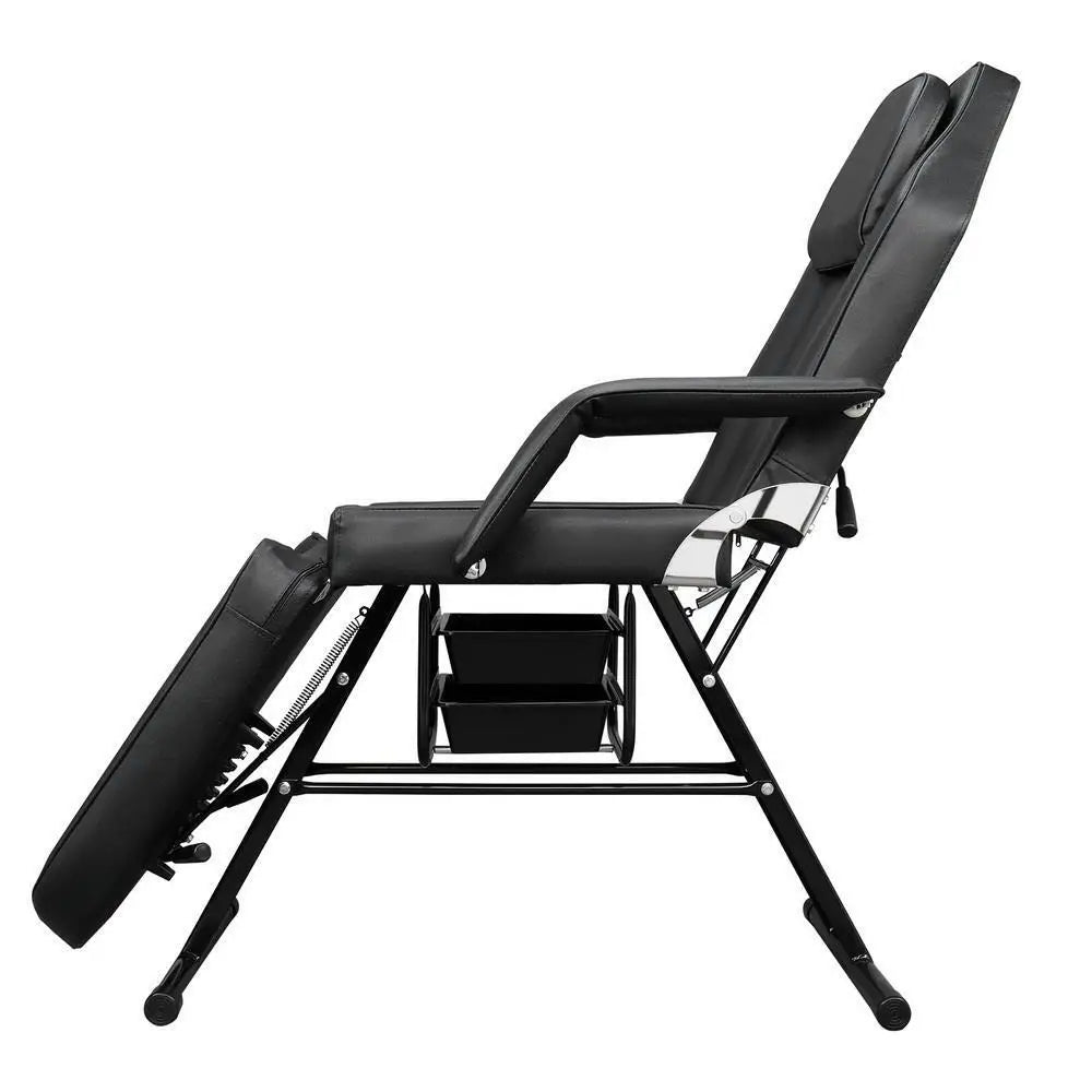 PVC Leather Facial Massage Salon Bed Spa Tattoo Massage Bed Table Chair 330Lbs