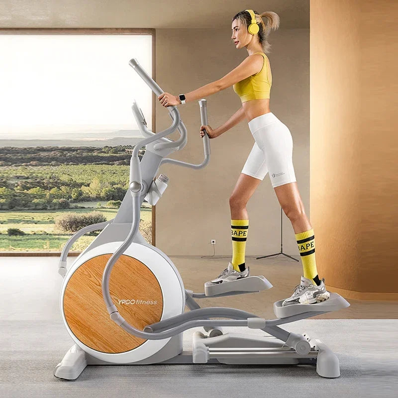 New touch screen cross trainer elliptical Magnetic 53cm Elliptical Cross Trainer front drive commercial elliptical machine