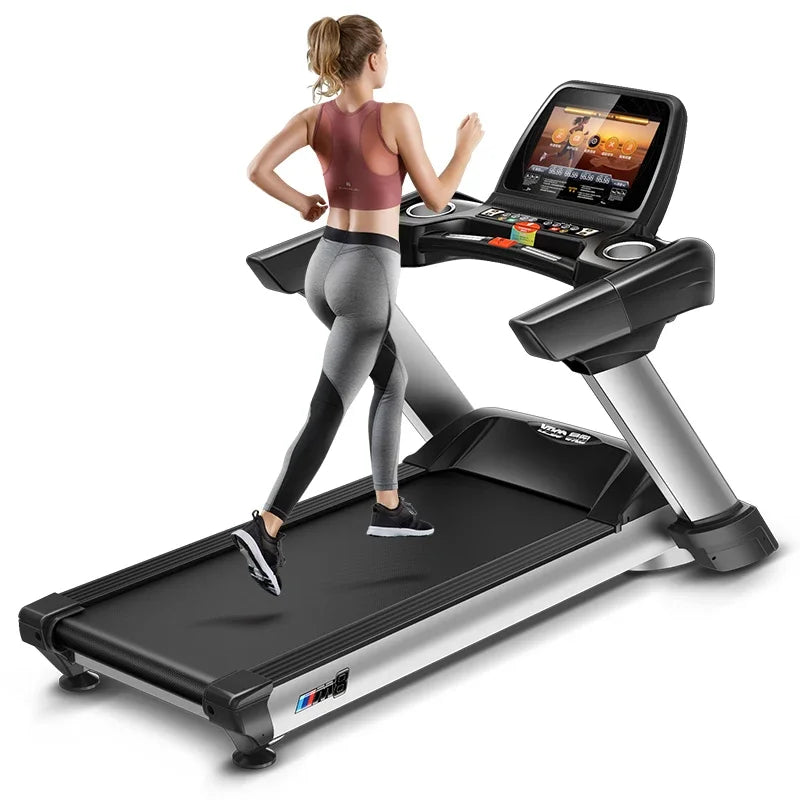 high quality heavy duty treadmill electric running machine gym fitness treadmill price ac commercial treadmill large screen