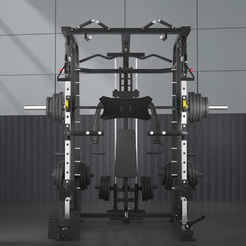 Gym Equipment Home Fitness Equipment Cable Crossover Trainer Power Rack Multi Function Smith Machine Mutli Function Station