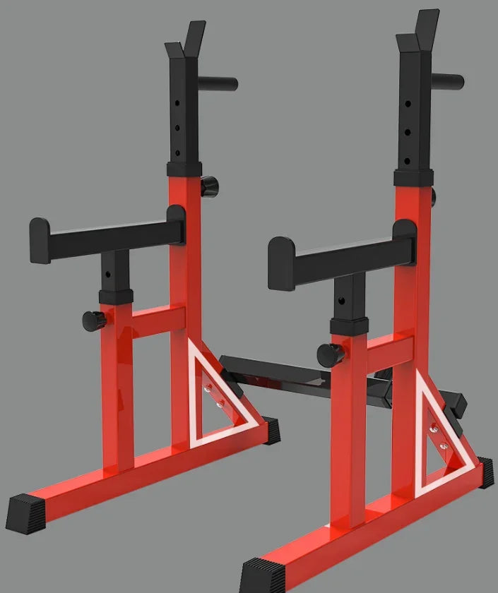 Adjustable One-piece Weightlifting Bed Squat Rack Weightlifting Rack Barbell Rack Can Be Matched with Dumbbell Bench