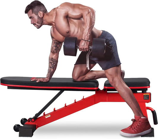 Adjustable Weight Bench for Full Body Workout