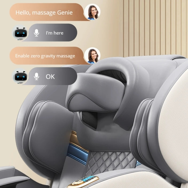 Full Body Zero Gravity Electric Roller Massage ChairDeluxe Heated Touch