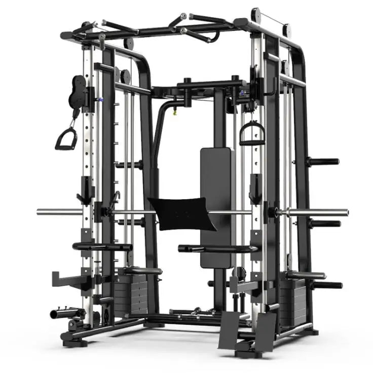 Power Rack Smith Machine Indoor Home Gym Strength Equipment Wholesale Trainer Gym Squat Rack Multifunctional Smith Machine