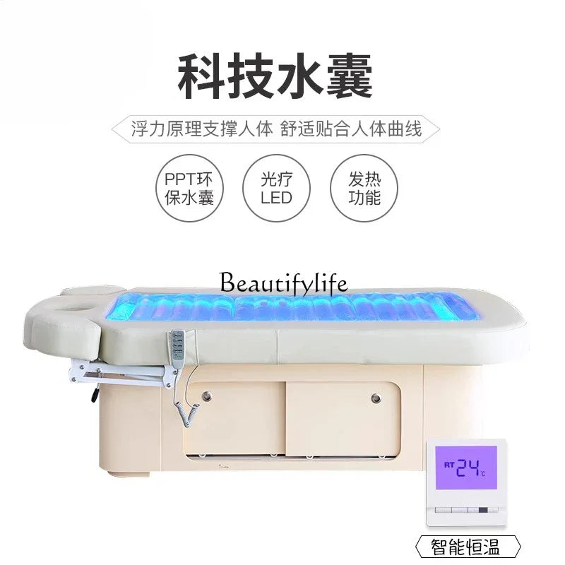 Hydrotherapy Bed Beauty Salon Electric Lifting Phototherapy Massage Massage Couch