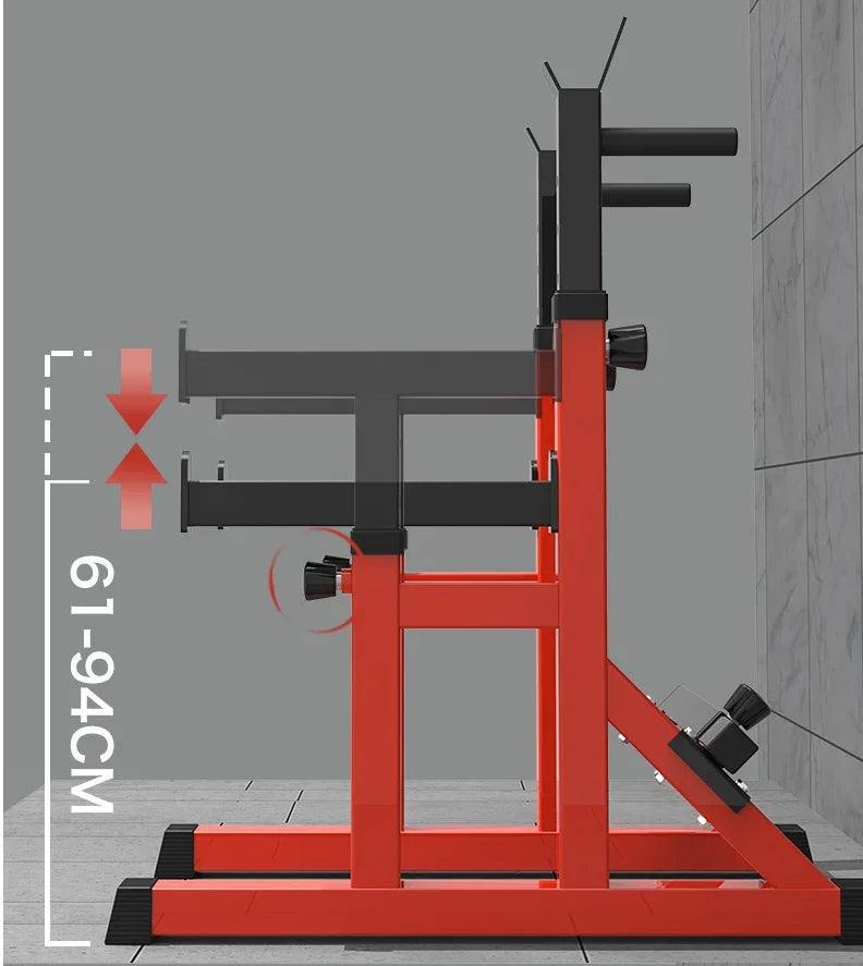 Adjustable One-piece Weightlifting Bed Squat Rack Weightlifting Rack Barbell Rack Can Be Matched with Dumbbell Bench