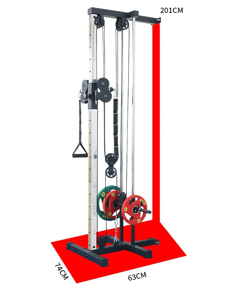 Home Gym Pulley System Multifunction Cable Crossover Gym Equipment Machine